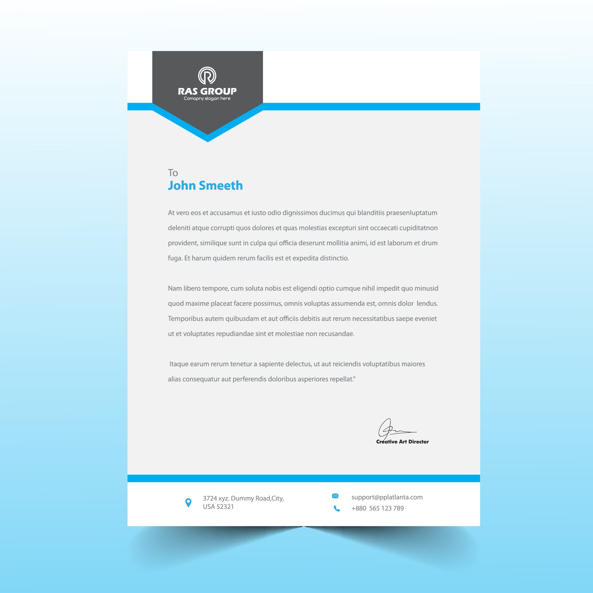 Letterhead Template